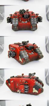 Flesh Tearers Land Raider by Yellow Spacemarine