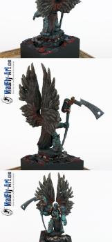 SF Angel of Death by MadFlyArtStudio