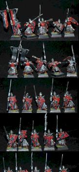 20 Dark Elf Warriors by capopik