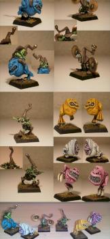 Goblin Squig Herders & Squigs by Treveron