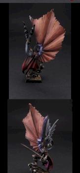 Vampire Counts Winged Vampire Lord by SavageDPainting
