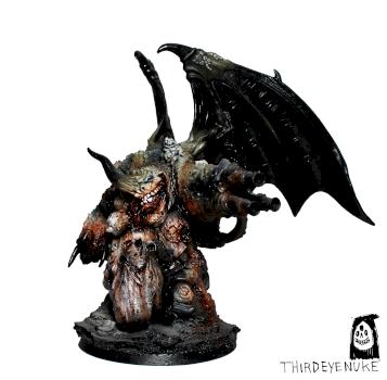 Daemon Prince of Nurgle by ThirdEyeNuke