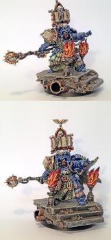 Space Marine Salamanders Terminator Librarian by DarkEyeStudios