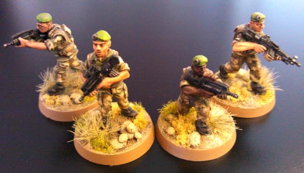 French Foreign Legion fire team by BussyBoy
