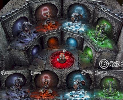 Demigods Evolution Diorama by Awaken Realms