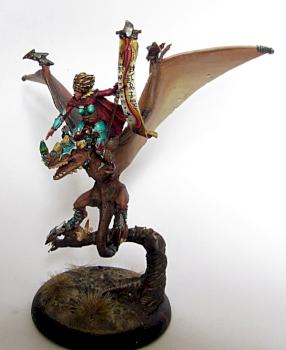 Skorne mounted archidon by Gtsoul