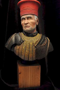 Bartolomeo Colleoni 1/4 BUST by Norton