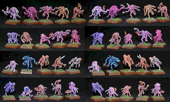 Pink Horor of Tzeentch unit 2 by capopik