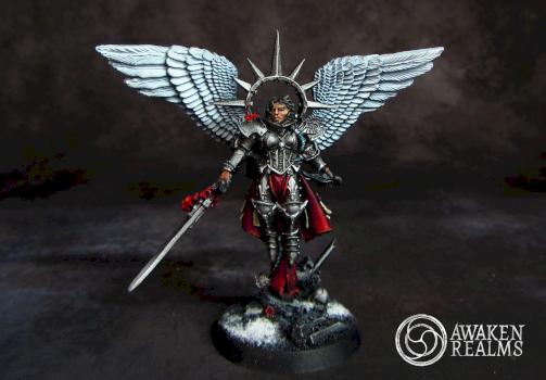 Sisters of Battle Saint Celestine conversion by Awaken Realms