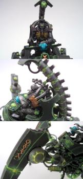 Necron Triarch Stalker by Badlazzor