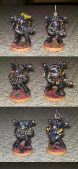 Iron Warriors - Chaos Space Marine Squad by Aryllon