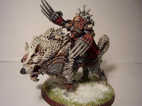 Canis Wolfborn in 13th Company colors by Sotirios
