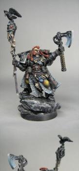 Space Wolf Priest by Basilevs