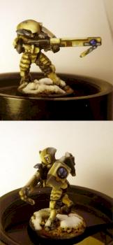 Another Tau FireWarrior by Kaceas