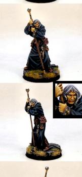 54mm Raistlin Majere (black robes) by freefall199