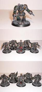 Assault Terminators with claws by Marins