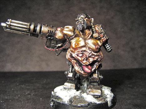 Chaos Space Marine Obliterator by lilizzyloser2008