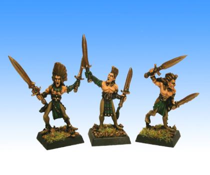 Wood Elf Wardancers by BoogeyMan