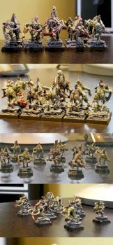 Vampire Counts Crypt Ghouls by kajlen