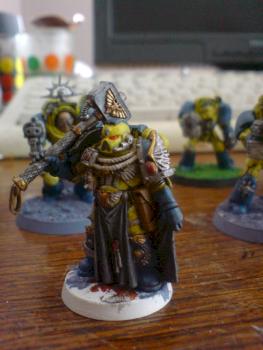 Space Marine Captain by Chaoseddy