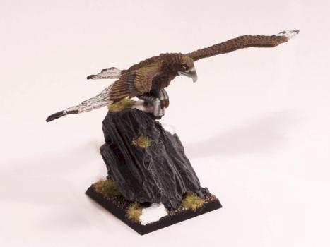 High Elf Eagle With Rock by schimmelpilz