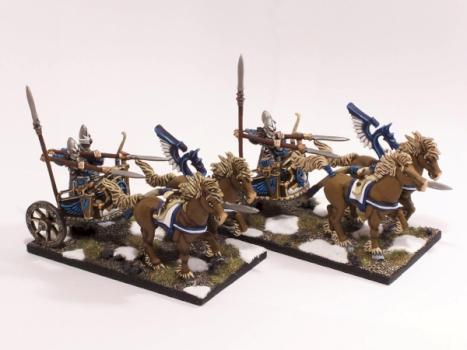 High Elf Tiranoc Chariots by schimmelpilz