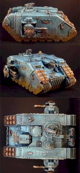 Space Wolves Land Raider Redeemer by TheMiniatureWorkshop