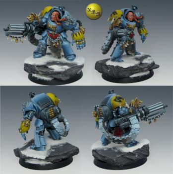 Space Wolf Wolf Guard terminator 2 by nels0nmac