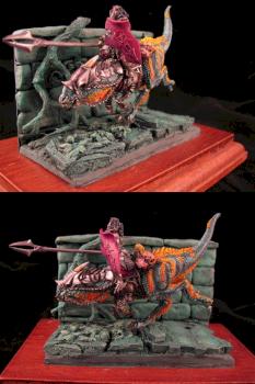 Dark Elv on Predator by Serafin