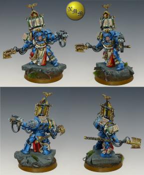 Blood Angel Terminator Librarian by nels0nmac