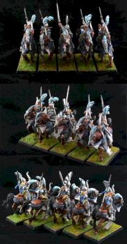 Warhamme High Elves Ellyrian Reavers by DrD