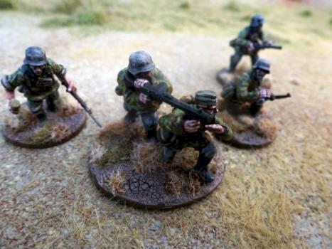 Waffen SS Grenadiers by Volley Fire