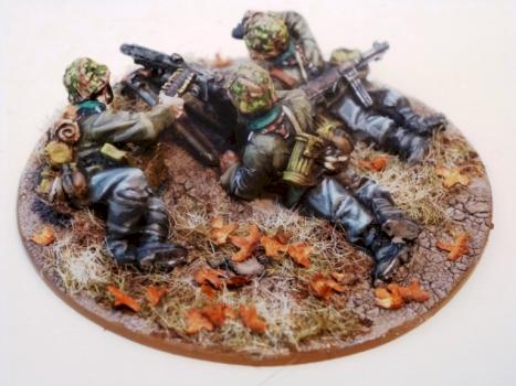Waffen SS Grenadiers by Volley Fire