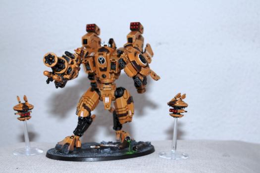 Tau Battlesuit XV104 Riptide by longjon