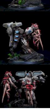 LWPC2013-SCENE [Invincible Tau][XV-8 BATTLESUIT Scratch build1] by zealotawei