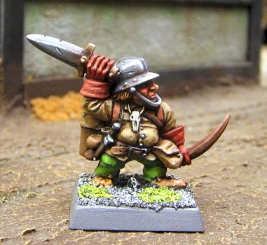 Mordheim Halfling Adventurer by OneBadMOnkee