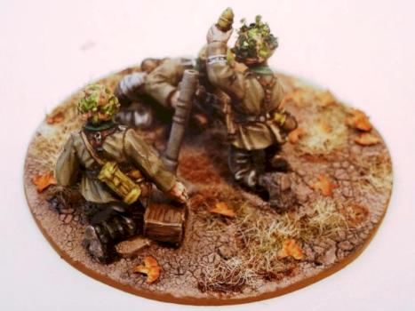 Waffen SS Grenadiers by Volley Fire