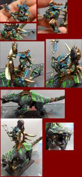 Uka Lizardchewer - Savage Orc on Carnosaur by NoWeCoPa