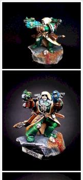 Cypher the fallen dark angels chaos space marine by DanielPrime