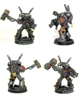 Grey Knights interceptor with Nemesis hammer by FireStream