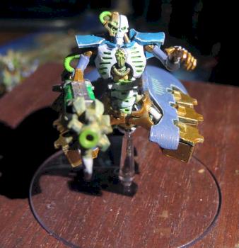 Necron Destroyer by dustybible