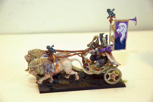 High Elves Lion chariot by eternal_twilight