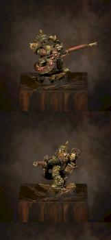 Nurgle marine with auto cannon by terapevt