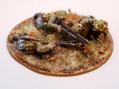 Waffen SS Grenadiers by Volley Fire
