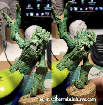 Treeman Work in progress by Scibor