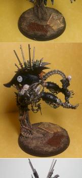 The Voivodol - Dark Eldar Haemoculus by yorknecromancer