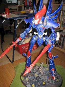 Eldar Phantom Titan 2 by Kelmon