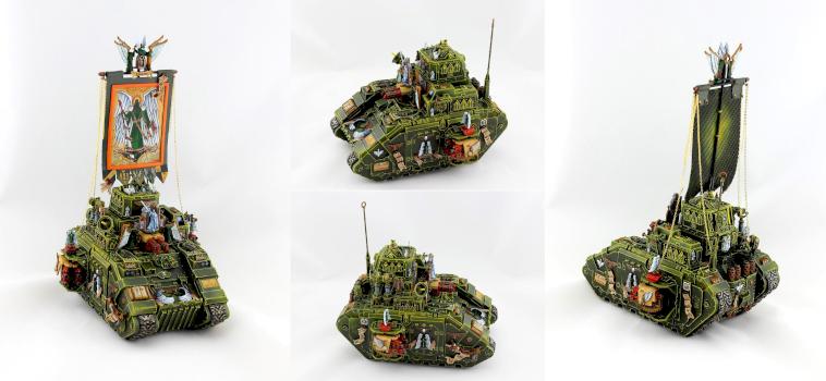 LWPC2013-Dark Angel Land Raider-Immortal Avenger by suvietrat