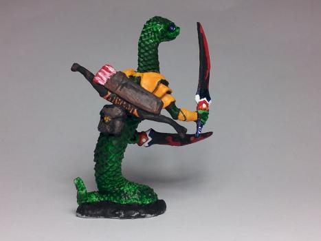 Snakeman Warrior by mandras