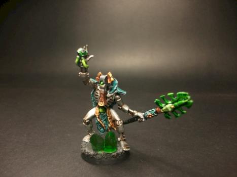 Necron Cryptek by tomybuluto